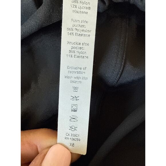 Lululemon Stretch High-Rise Jogger Women’s Size 4 in Black W5DQDS EUC - Picture 9 of 11